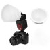 Рассеиватель - лайтсфера SHOOT Lambency Flash Diffuser (белая, серебряная и оранжевая вставки) (XT-508)