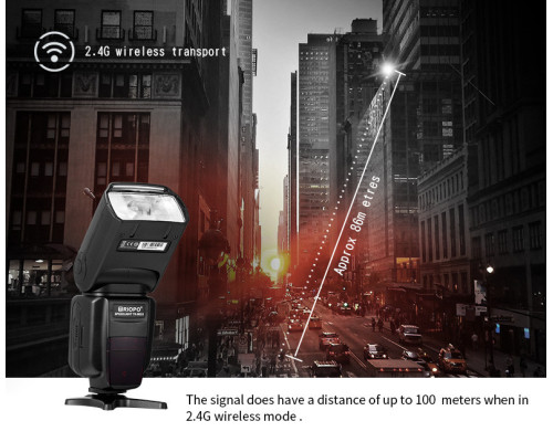 Спалах Triopo TR-982 III з I-TTL і HSS із вбудованим синхронізатором) для камер Nikon