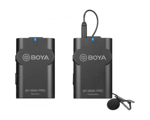 Петлічний мікрофон Boya BY-WM4 PRO (PRO-K1) - радіомікрофон (бездротова мікрофонна система)