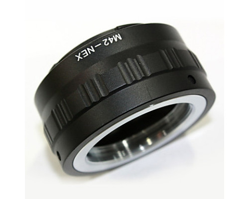 Адаптер (перехідник) M42 - NEX (байонет E-mount) для камер SONY A6000, A6300, A6500, A7, A7 II