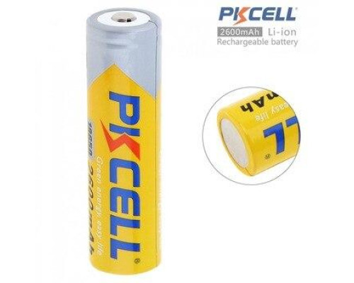 Акумулятори 18650 PKCELL 2600 mAh (1шт)