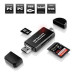 Кардрідер (card reader/writer) USB 2.0 OTG/Type-C/MicroSD/MicroUSB/SD - 5 в 1 для телефону, ноутбука і т.д.