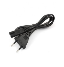 Мережевий кабель живлення IEC C7 2pin (220 вольтів) для зарядних пристроїв, принтера, AV-техніки