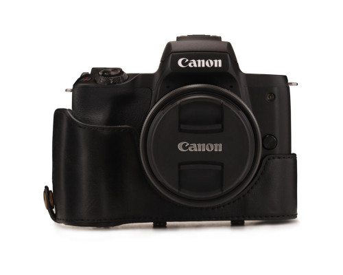 Захисний футляр – чохол для фотоапаратів CANON EOS M5, M50, M50 Mark II – чорний