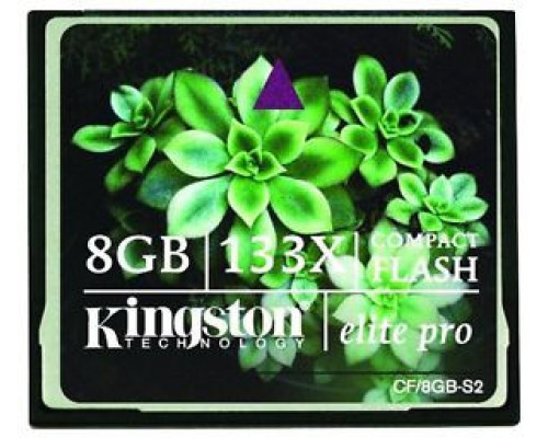 Карта памяти CF Kingston (Elite PRO) 8 GB (133X)