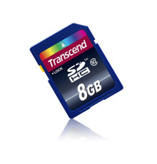 Карта пам'яті Transcend SD HC 8 GB (10 Class)