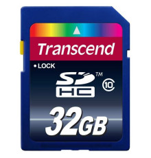 Карта пам'яті Transcend SD HC 32 GB (10 Class)