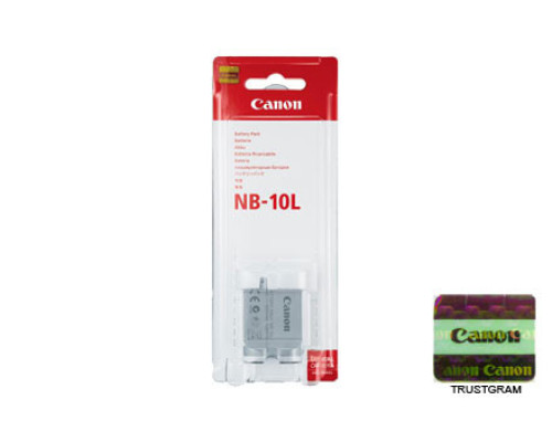 Акумулятор NB-10L для фотоапаратів CANON PowerShot SX40, SX50, G1X, G15, G16