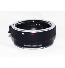 Адаптер EF, EF-S - NEX (автофокусний) (байонет E-mount) для камер SONY NEX-3, 5, 6, 7, A5000, A6000, A7, A7 II