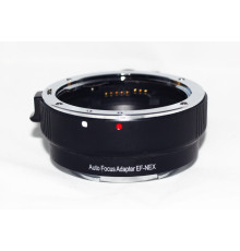 Перехідник EF, EF-S - NEX (автофокусний) (E-mount) для камер SONY NEX-3, 5, 6, 7, A5000, A6000, A7, A7 II