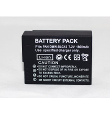 Акумулятор DMW-BLC12 (аналог DMW-BLC12E DMW-BLC12GK DMW-BLC12PP) для фотоапаратів Panasonic - 1800 ma