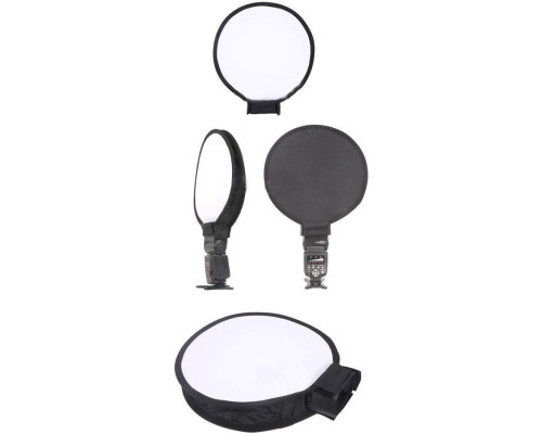 Круглий софтбокс, розсіювач, дифузор (Softbox) для спалахів 40 см