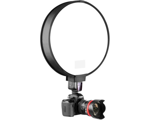 Круглий софтбокс, розсіювач, дифузор (Softbox) для спалахів 40 см