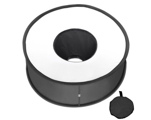 Круглий складний софтбокс, розсіювач, дифузор (Softbox) PULUZ PU5145 для спалахів 45 см