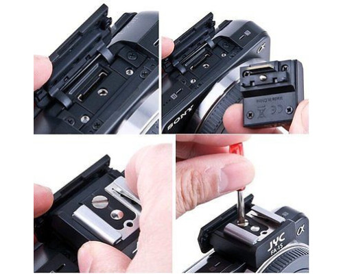 Адаптер (перехідник) FA-1S гарячого черевика для камер Sony NEX-3, NEX-С3, NEX-5, NEX-5N, NEX-5T, NEX-5R