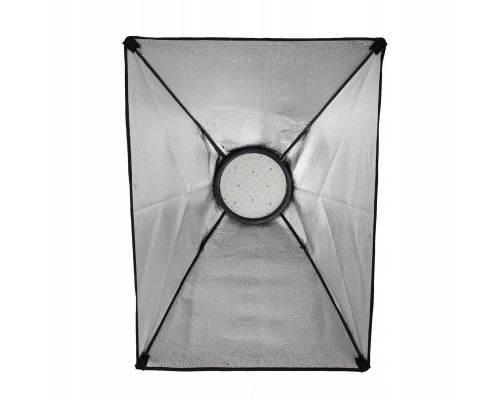 Комплект - 168 LED свет (48 Вт, 3200K-5600K) + софтбокс 50 x 70 + стойка (2 м)