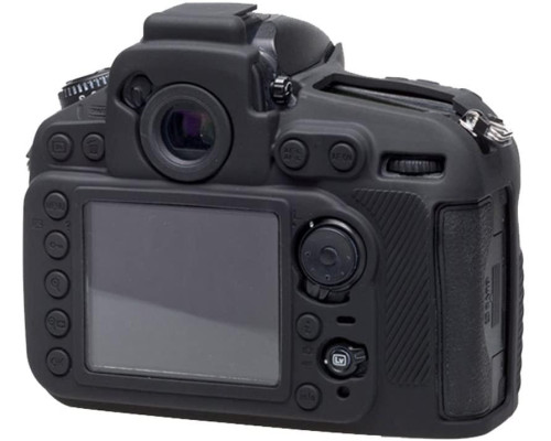 Захисний силіконовий чохол для фотоапаратів Nikon D810 - чорний