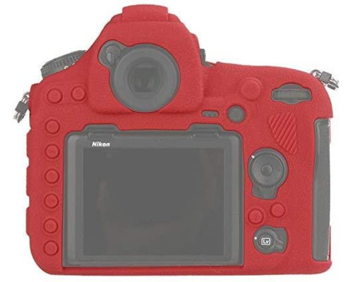 Захисний силіконовий чохол для фотоапаратів Nikon D850 - червоний