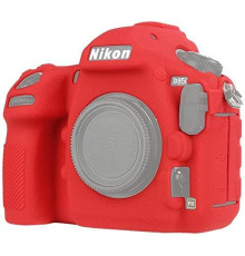 Захисний силіконовий чохол для фотоапаратів Nikon D850 - червоний