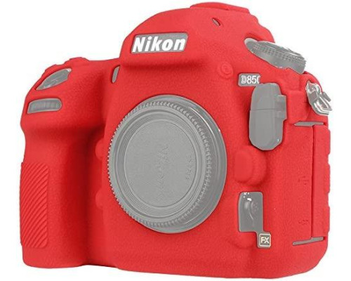 Захисний силіконовий чохол для фотоапаратів Nikon D850 - червоний