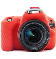 Захисний силіконовий чохол для фотоапаратів Canon EOS 200D, 200D II, 250D - червоний