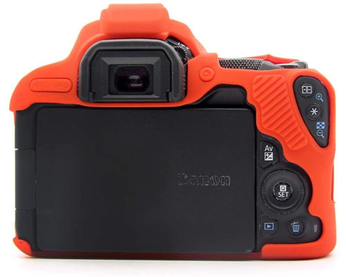 Захисний силіконовий чохол для фотоапаратів Canon EOS 200D, 200D II, 250D - червоний