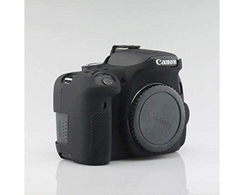 Захисний силіконовий чохол для фотоапаратів Canon EOS 750D - чорний