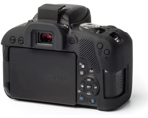 Захисний силіконовий чохол для фотоапаратів Canon EOS 800D (T7I) - чорний