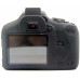 Захисний силіконовий чохол для фотоапаратів Canon EOS 1500D - чорний