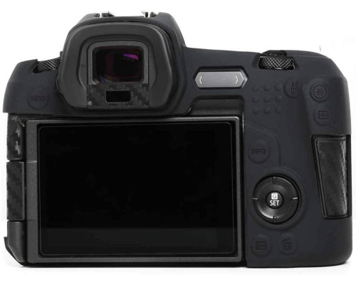 Захисний силіконовий чохол для фотоапаратів Canon EOS R - чорний