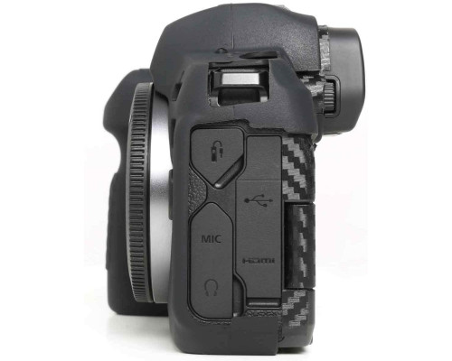Захисний силіконовий чохол для фотоапаратів Canon EOS R - чорний