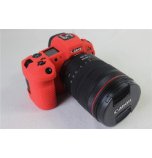 Захисний силіконовий чохол для фотоапаратів Canon EOS R - червоний