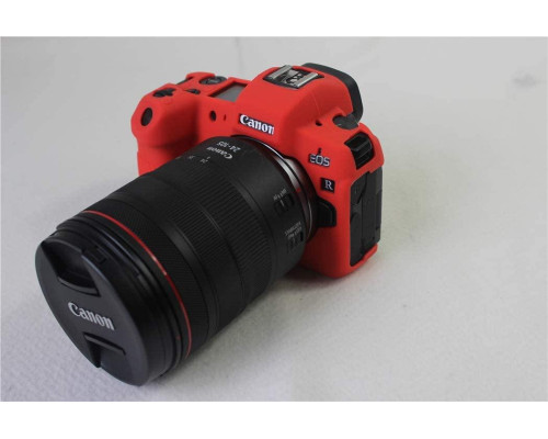 Захисний силіконовий чохол для фотоапаратів Canon EOS R - червоний