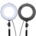 Кільцеве LED світло ZM100 (6" - 16см) з пультом (провідним) та USB для б'юті, селфі та предметної зйомки