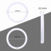 Кільцевий LED освітлювач ZM118 (10" - 27см) з пультом, USB, стійкою 80 см та шарніром для предметної зйомки