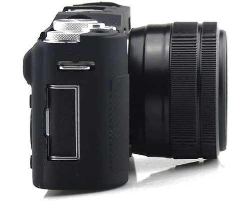 Захисний силіконовий чохол для фотоапаратів FujiFilm X-A3, X-A10 X-A20 X-A5 - чорний