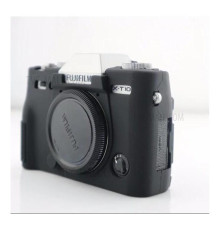 Захисний силіконовий чохол для фотоапаратів FujiFilm XT10, XT20 - чорний