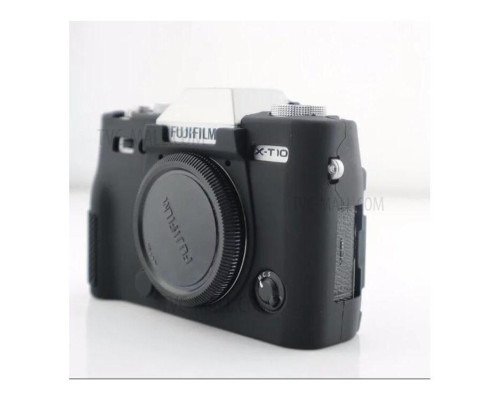 Захисний силіконовий чохол для фотоапаратів FujiFilm XT10, XT20 - чорний