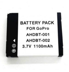Акумулятор AHDBT-001 (AHDBT-002) для GoPro Hero 2, HD Hero, - аналог на 1100 ma