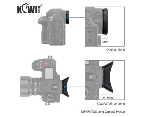 Наглазник KE-EC6 (аналог DMW-EC6) от JJC (KIWI) для камер Panasonic DC-S1H, DC-S1R, DC-S1