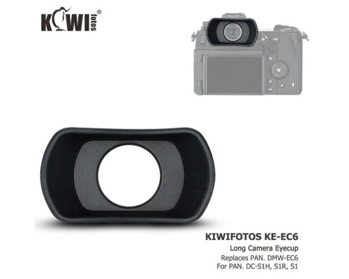 Наглазник KE-EC6 (аналог DMW-EC6) от JJC (KIWI) для камер Panasonic DC-S1H, DC-S1R, DC-S1