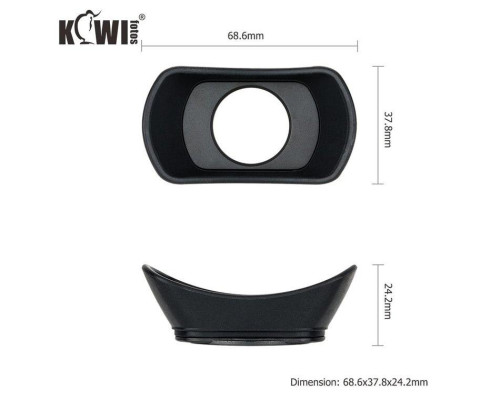 Наглазник KE-EC6 (аналог DMW-EC6) от JJC (KIWI) для камер Panasonic DC-S1H, DC-S1R, DC-S1
