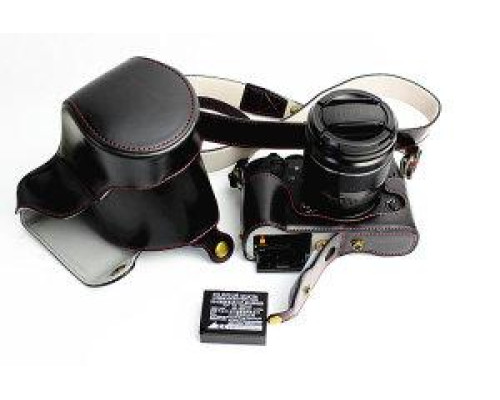 Захисний футляр – чохол для фотоапаратів Fujifilm X-T1 – чорний – (реалізований доступ до акумулятора)