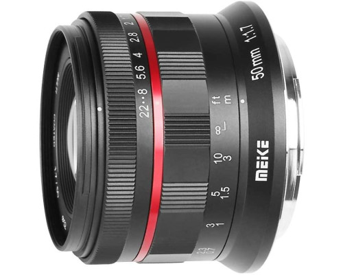 Об'єктив MEIKE 50 мм F/1.7 MC (MK-50 F1.7) для Canon RF (Canon EOS R, EOS RP)