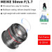 Об'єктив MEIKE 50 мм F/1.7 MC (MK-50 F1.7) для Canon RF (Canon EOS R, EOS RP)
