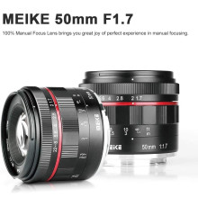 Об'єктив MEIKE 50 мм F/1.7 MC (MK-50 F1.7) для Nikon Z (бездзеркало Z-mount)