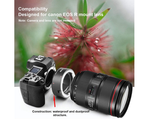 Адаптер-перехідник - автофокусний Meike MK-EFTR-A для камер Canon EOS R - об'єктив Canon EF-EF-S (EF-EOS R)