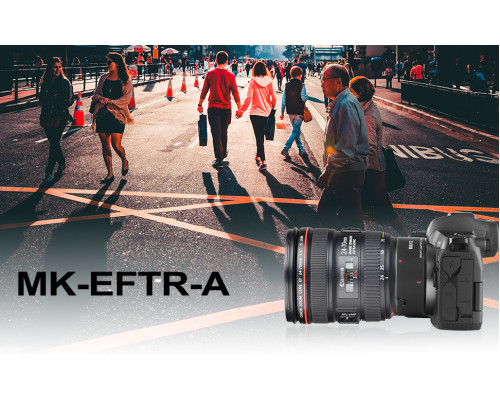 Адаптер-перехідник - автофокусний Meike MK-EFTR-A для камер Canon EOS R - об'єктив Canon EF-EF-S (EF-EOS R)