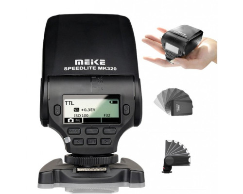 Спалах для фотоапаратів Olympus - MEIKE MK-320 (MK-320P) з TTL