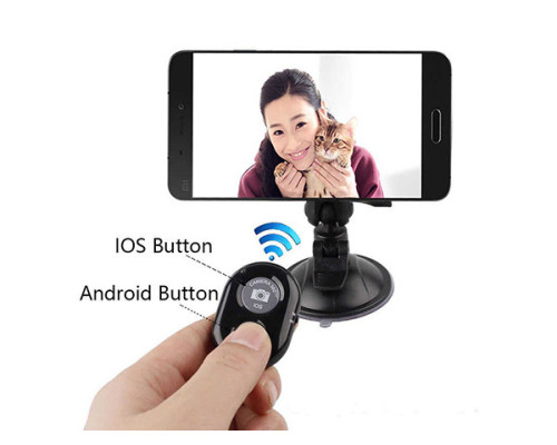 Пульт Bluetooth дистанційного керування для телефону (iphone та андроїд) (селфі кнопка)